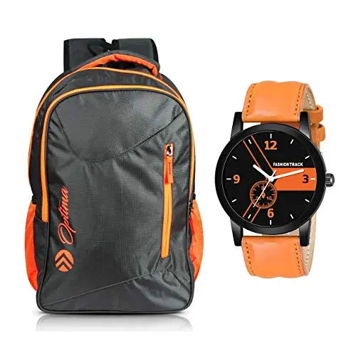 "Unveiling the Ultimate Mohammad Rizwan-Approved OPTIMA Backpack and Watch Combo"