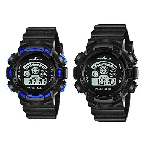Navaratri-Special-Fashion-Track-Analogue-Digital-Quartz-Watch-Pack-of-2-Review Optima Inc