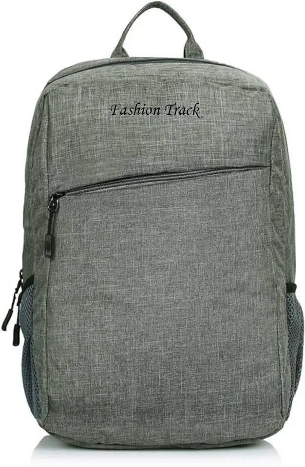 Stylish-Fashion-Track-15.6-inch-Grey-Backpack-Expertly-Crafted-by-Top-Custom-Leather-Bag-Manufacturers Optima Inc