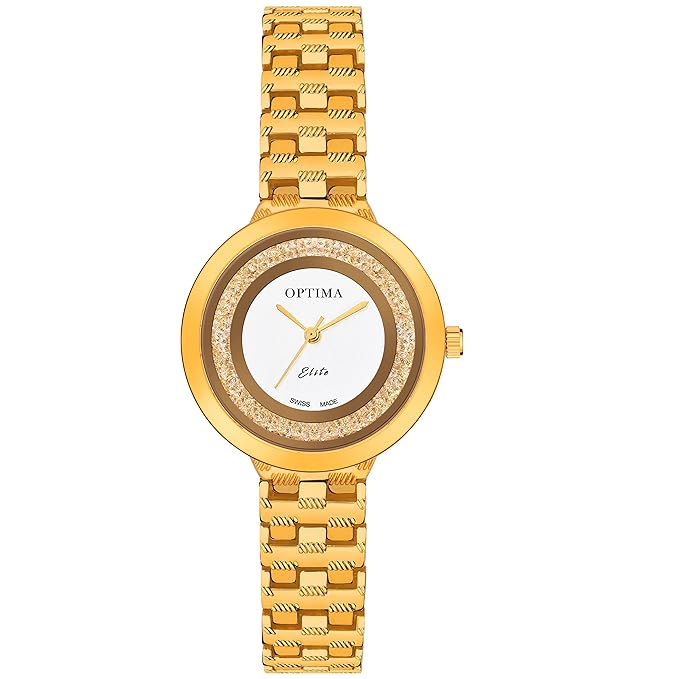 A-Stylish-Review-of-Optima-Elite-Series-Regalia-Collection-Analog-Watch-For-Women-OEW-124-by-Rahul-Gandhi Optima Inc