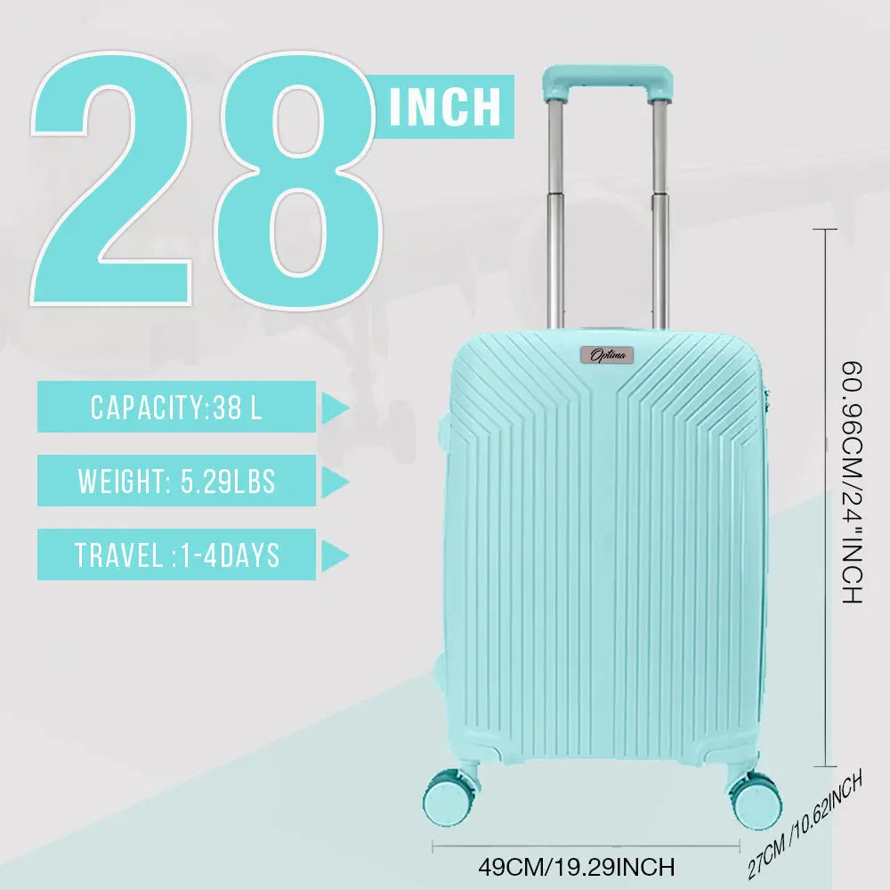 Top-Notch-Travel-Companion-OPTIMA-28Inch-T.Blue-Polycarbonate-Suitcase-with-TSA-Lock-October-2-Trend Optima Inc