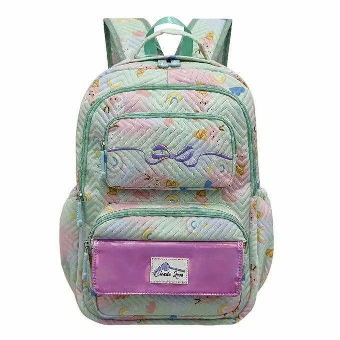Stylish-Green-School-Bag-for-Girls-by-Top-Bag-Company-Fashionable-Functional Optima Inc