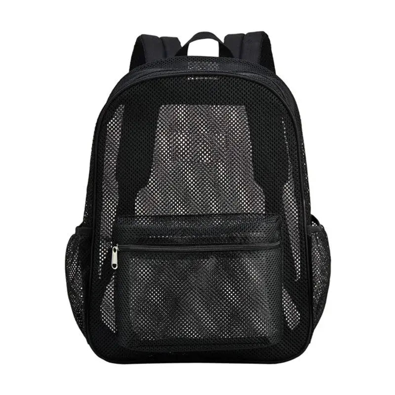 Transparent-Mesh-Backpack-Custom-Bag-Makers-Top-Load-Bearing-Choice Optima Inc