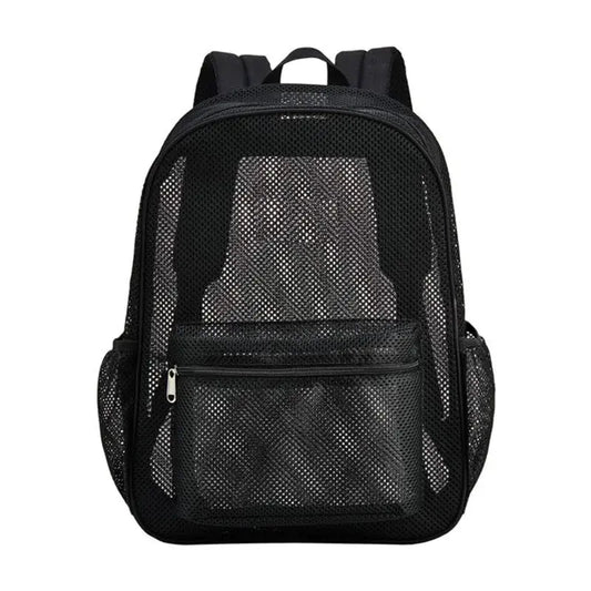 Transparent-Mesh-Backpack-Custom-Bag-Makers-Top-Load-Bearing-Choice Optima Inc