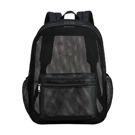 "Top Indian Premier League Pick: High Load-bearing Mesh Backpack Transparent And Simple"