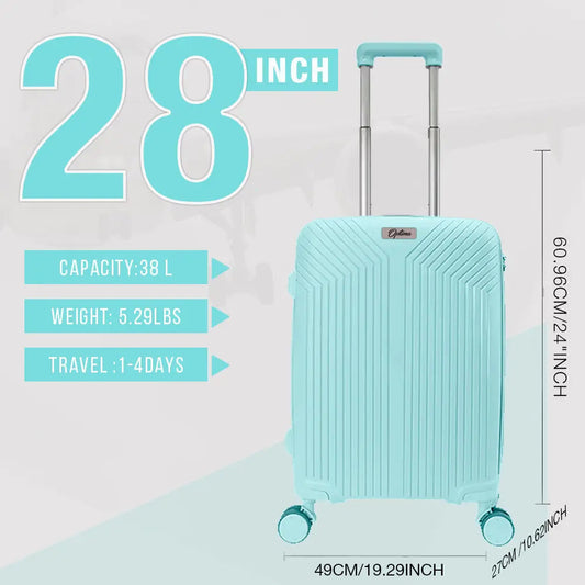 Ultimate-Travel-Companion-Optima-Large-28Inch-T.Blue-Polycarbonate-Suitcase-by-Top-HDPE-Bag-Manufacturers Optima Inc