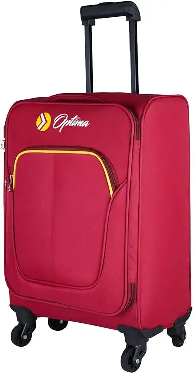 "Optima Pasha Softside Luggage: Your Stylish Travel Companion for Manchester United F.C. Fans"