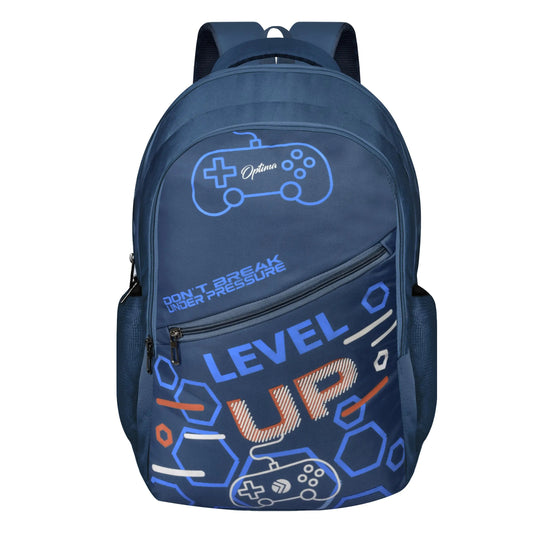 Stylish-Optima-College-Backpack-Best-Handbag-Manufacturers-Leading-Brand-Blue Optima Inc