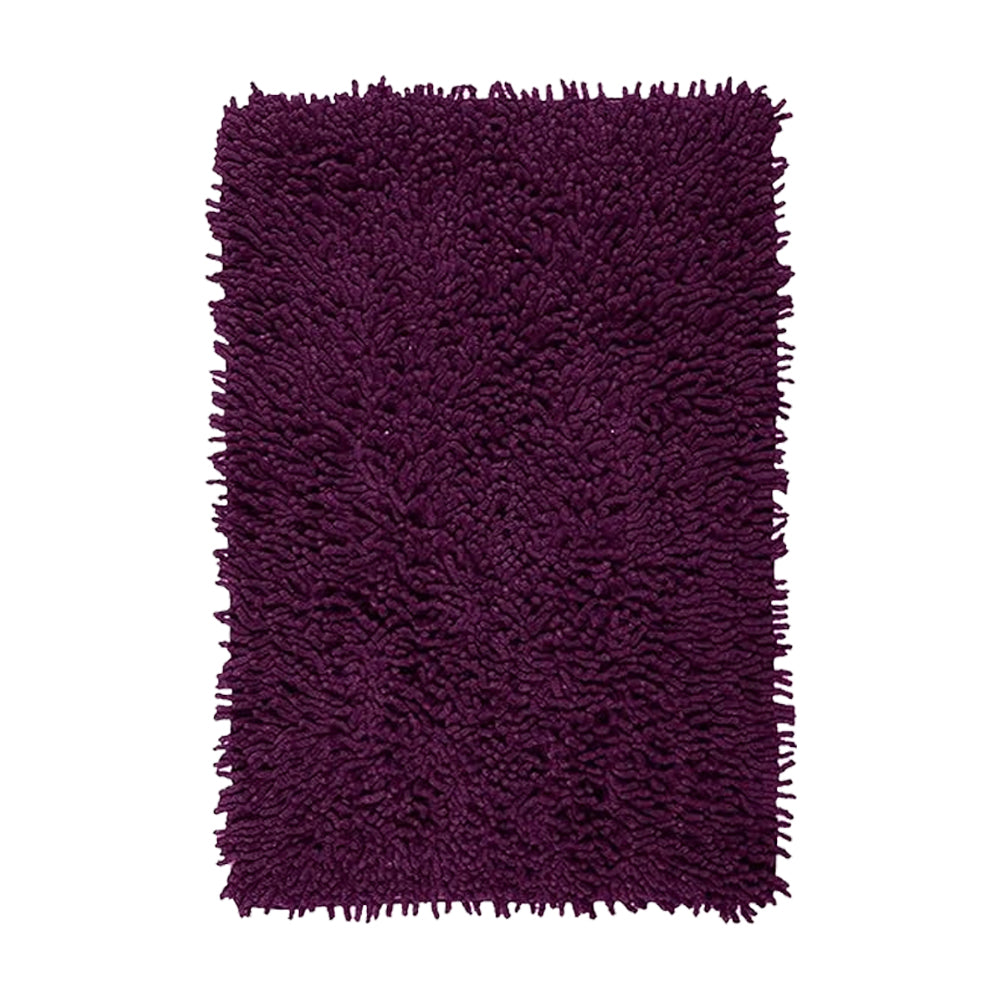 "Upgrade Your Home with the OPTIMA EASY LIVING Purple Bath Mat!"