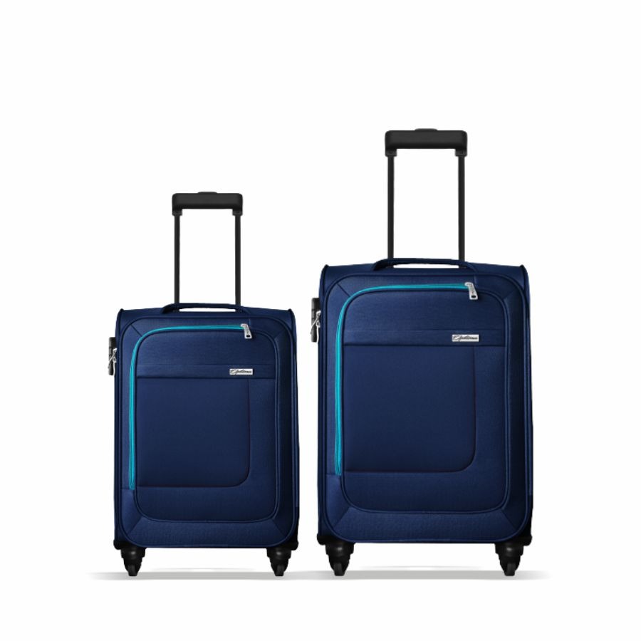 "Ultimate Travel Companion: OPTIMA Prion Softside Expandable Roller Luggage Set in Japan"