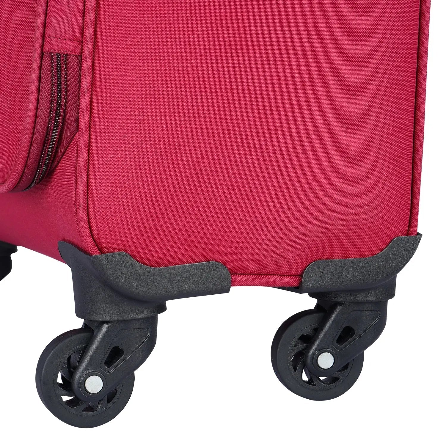 OPTIMA Pasha Softside Expandable Roller Luggage, Black, Carry-On 21-Inch… optima-bags