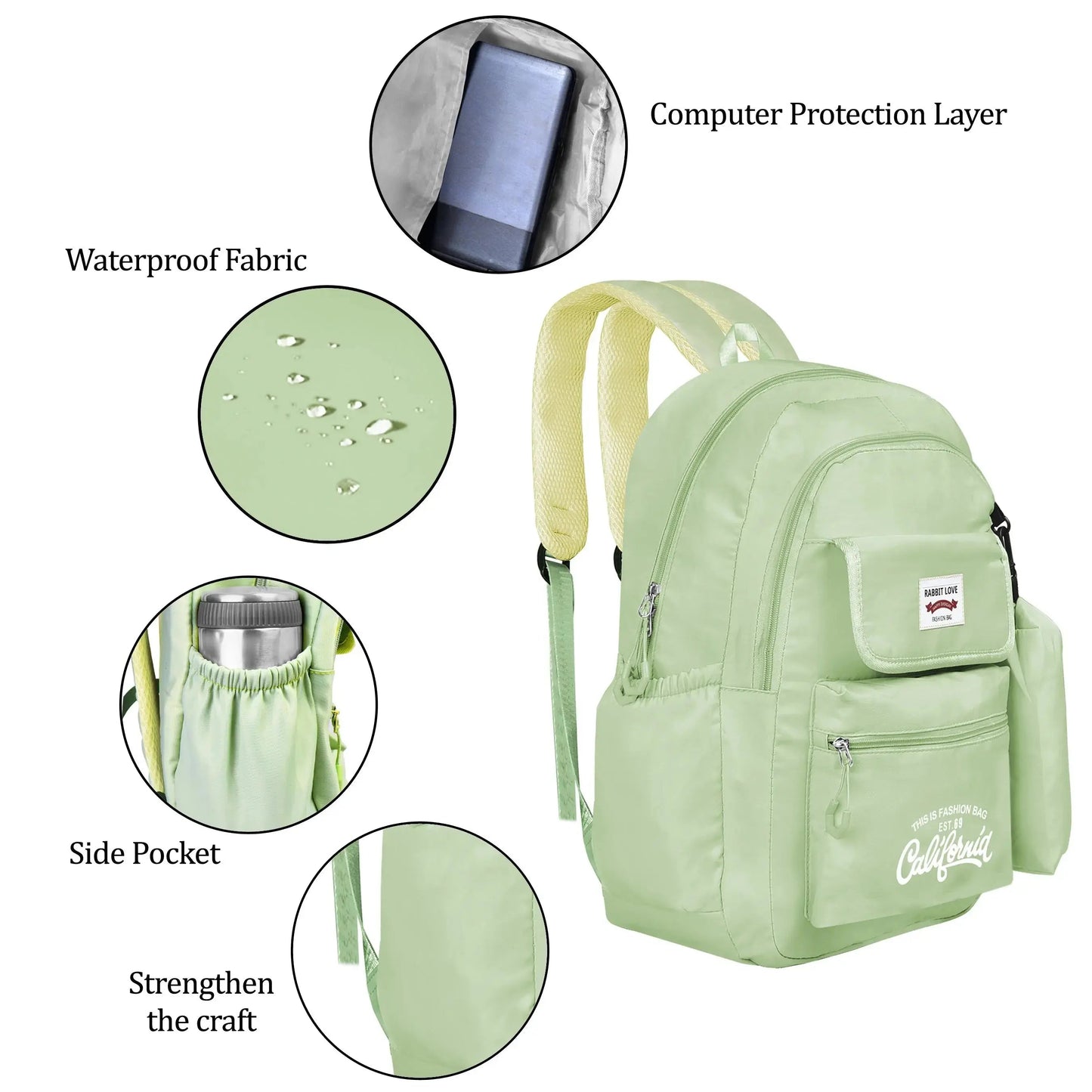 clouds love School Backpacks for Teen Girls