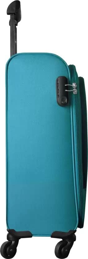 OPTIMA Prion Softside Expandable Roller Luggage, T.Blue, 2-Piece Set (20/24)