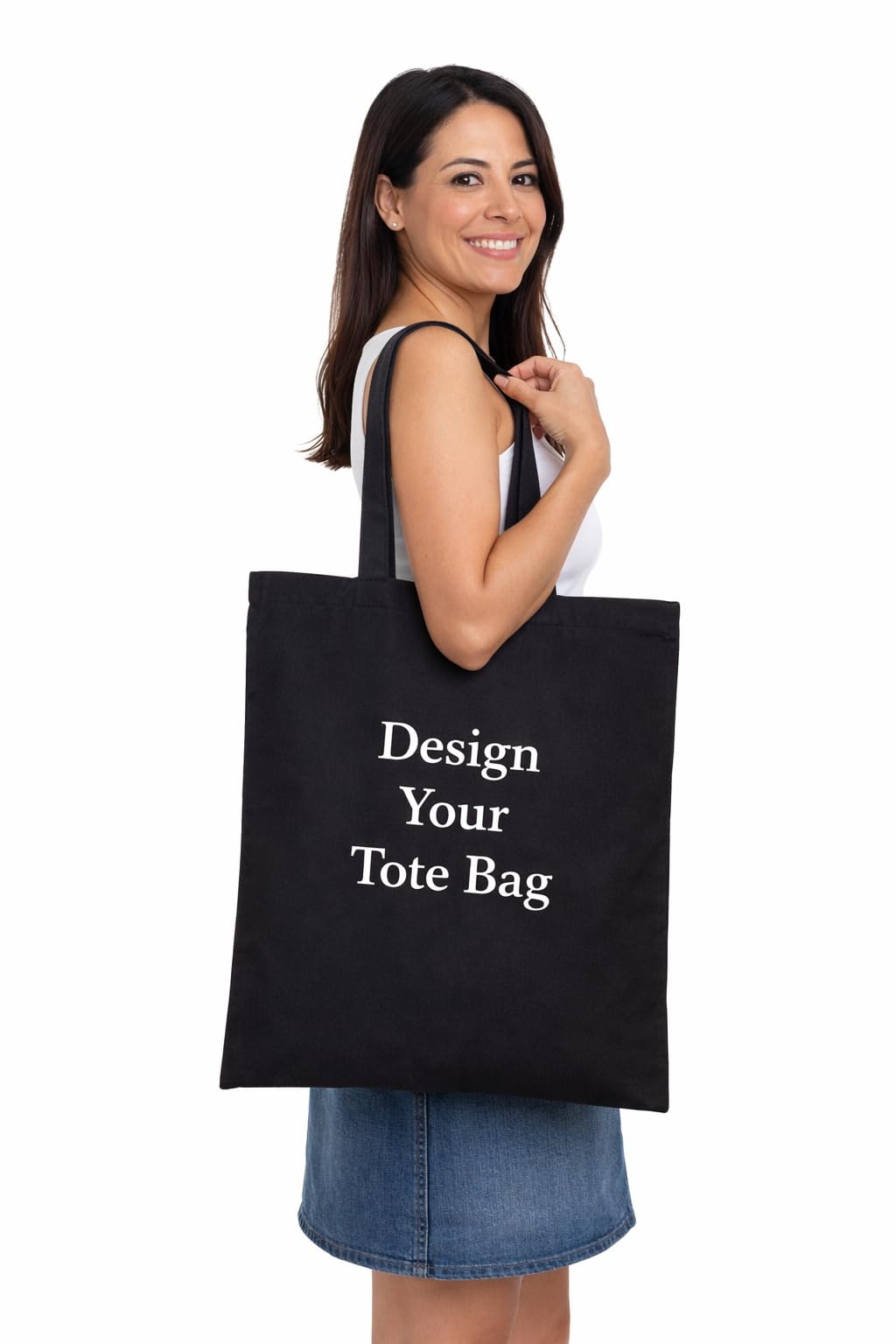 Optima Premium Cotton Canvas Tote Bag - Reusable, Personalized