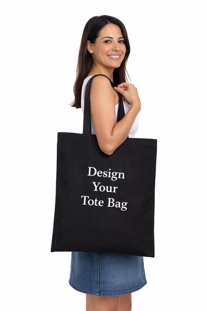 Optima Premium Cotton Canvas Tote Bag - Reusable, Personalized