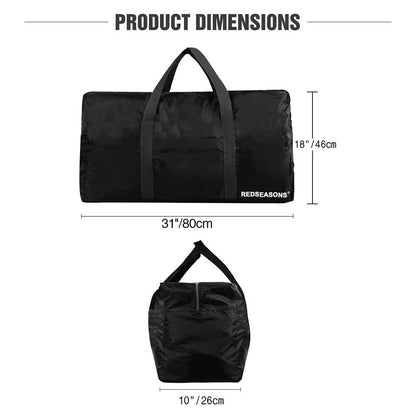 Optima Premium Extra Large 96L Lightweight Duffle Bag - Foldable