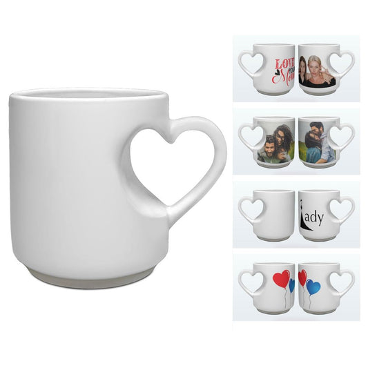 Optima Personalized Ceramic Coffee Mug - 11 Oz Custom Love Gift