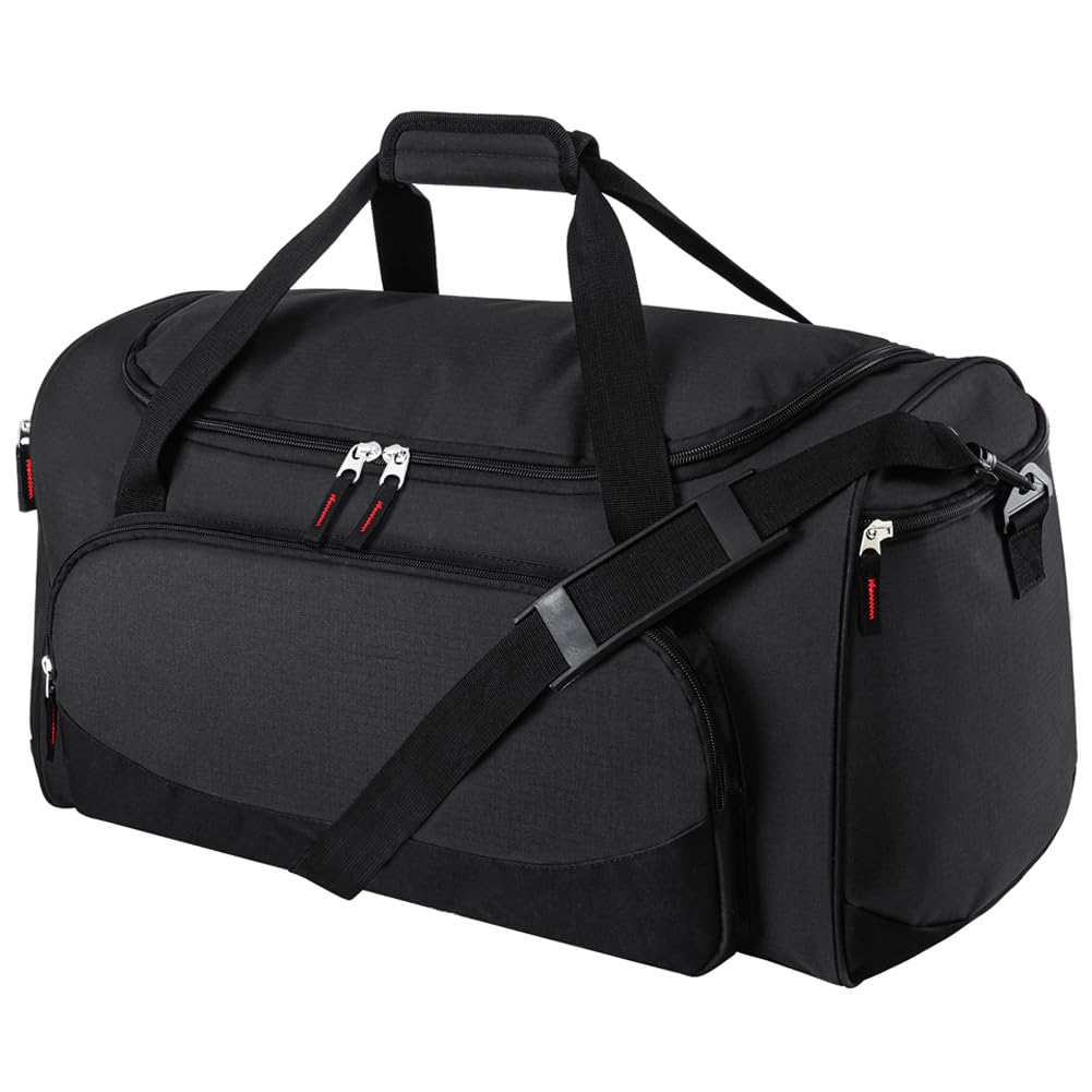Optima Premium 55L Sports Duffel Bag - Travel Ready & Durable