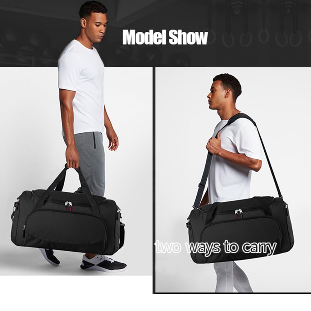Optima Premium 55L Sports Duffel Bag - Travel Ready & Durable