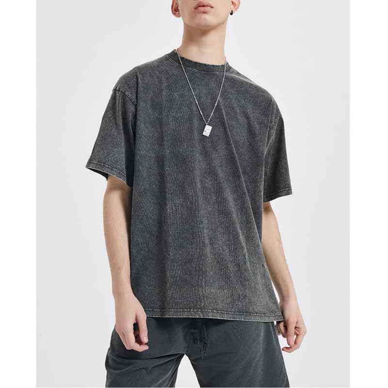 Optima Premium Unisex Cotton Crew T-Shirts - Bulk Pack, Large