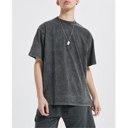 Optima Premium Unisex Cotton Crew T-Shirts - Bulk Pack, Large
