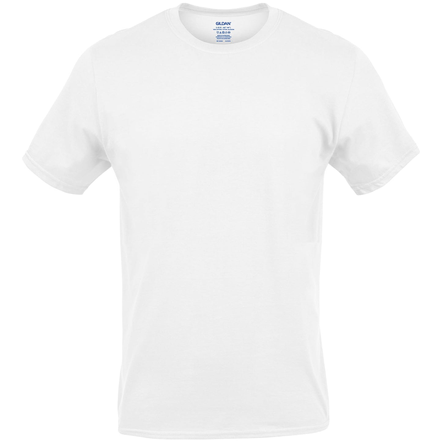 Optima Premium Men's Crew T-Shirt 12 Pack - X-Large, White
