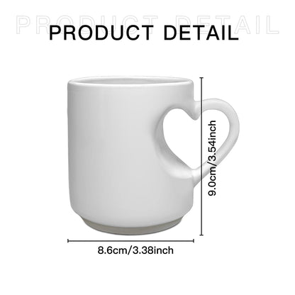 Optima Personalized Ceramic Coffee Mug - 11 Oz Custom Love Gift