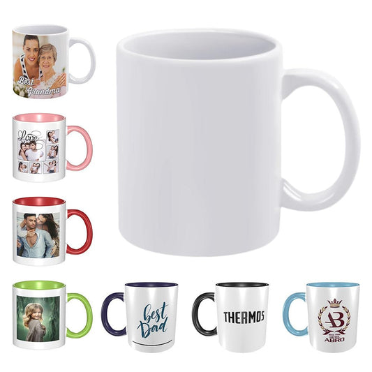 Optima Premium Custom Coffee Mug - Personalized Photo Gift, 3.2"x3.8"