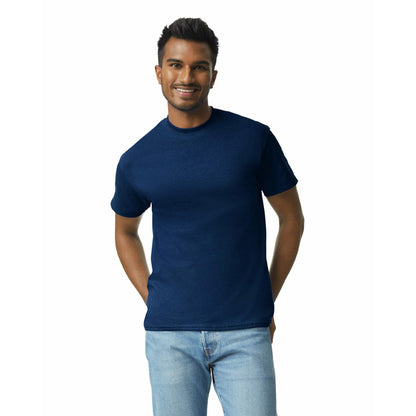 Optima Premium Ultra Cotton T-Shirt - Navy, 10-Pack, Medium