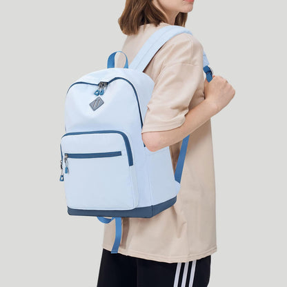 Optima Lightweight Casual Daypack - Sky Blue, 12.2x5.7x17.3 inches