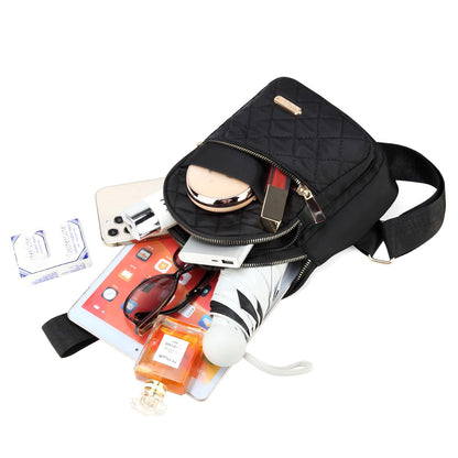Optima Women's Crossbody Sling Backpack - Compact Daypack for Travel