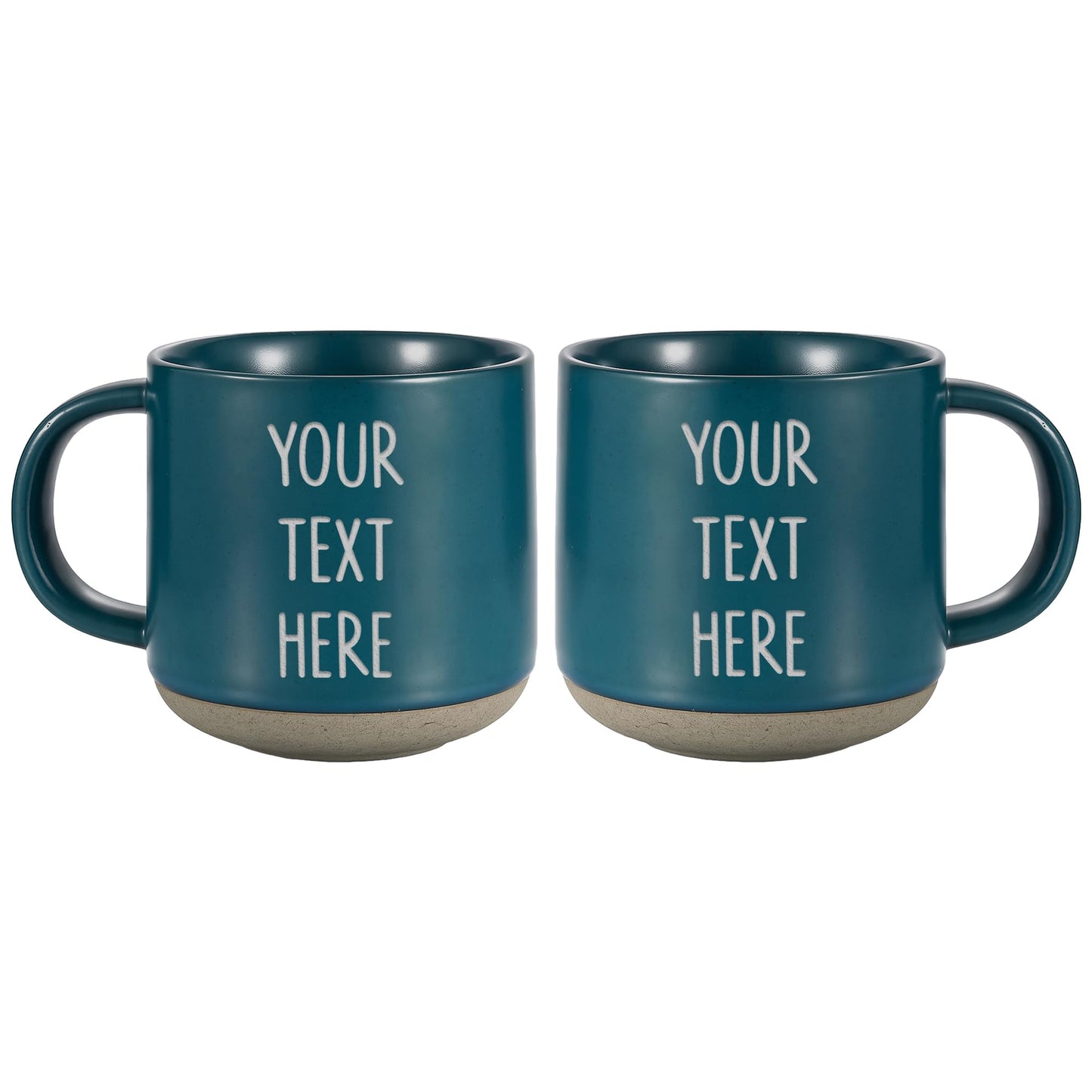 Optima Personalized Ceramic Coffee Mug - 12 oz Customizable Gift
