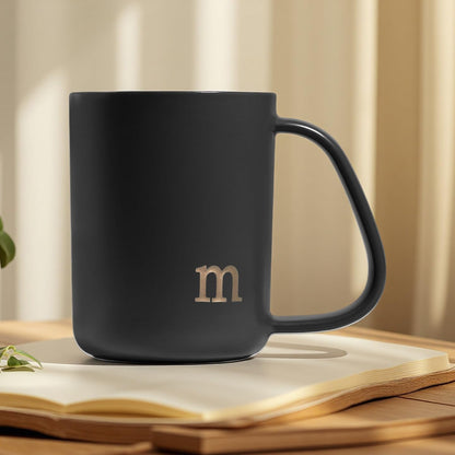 Optima Elegant Ceramic Mug - 15 oz Personalized Coffee Cup
