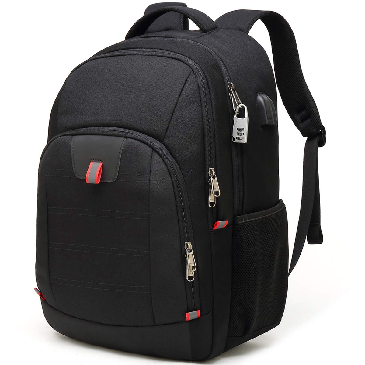 Optima Premium Anti-Theft Laptop Backpack with USB Charging Port