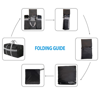 Optima Premium 96L Waterproof Duffel Bag with 3 Pockets