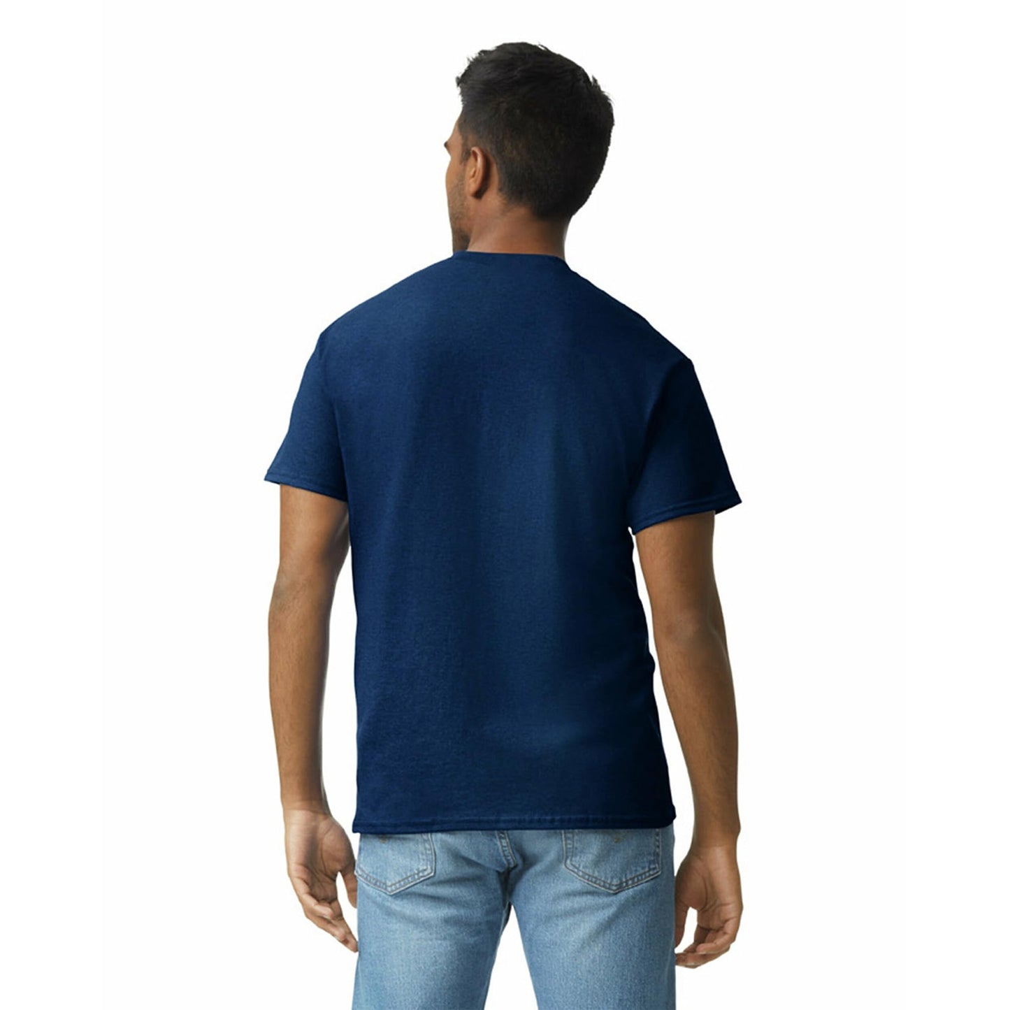 Optima Premium Ultra Cotton T-Shirt - Navy, 10-Pack, Medium