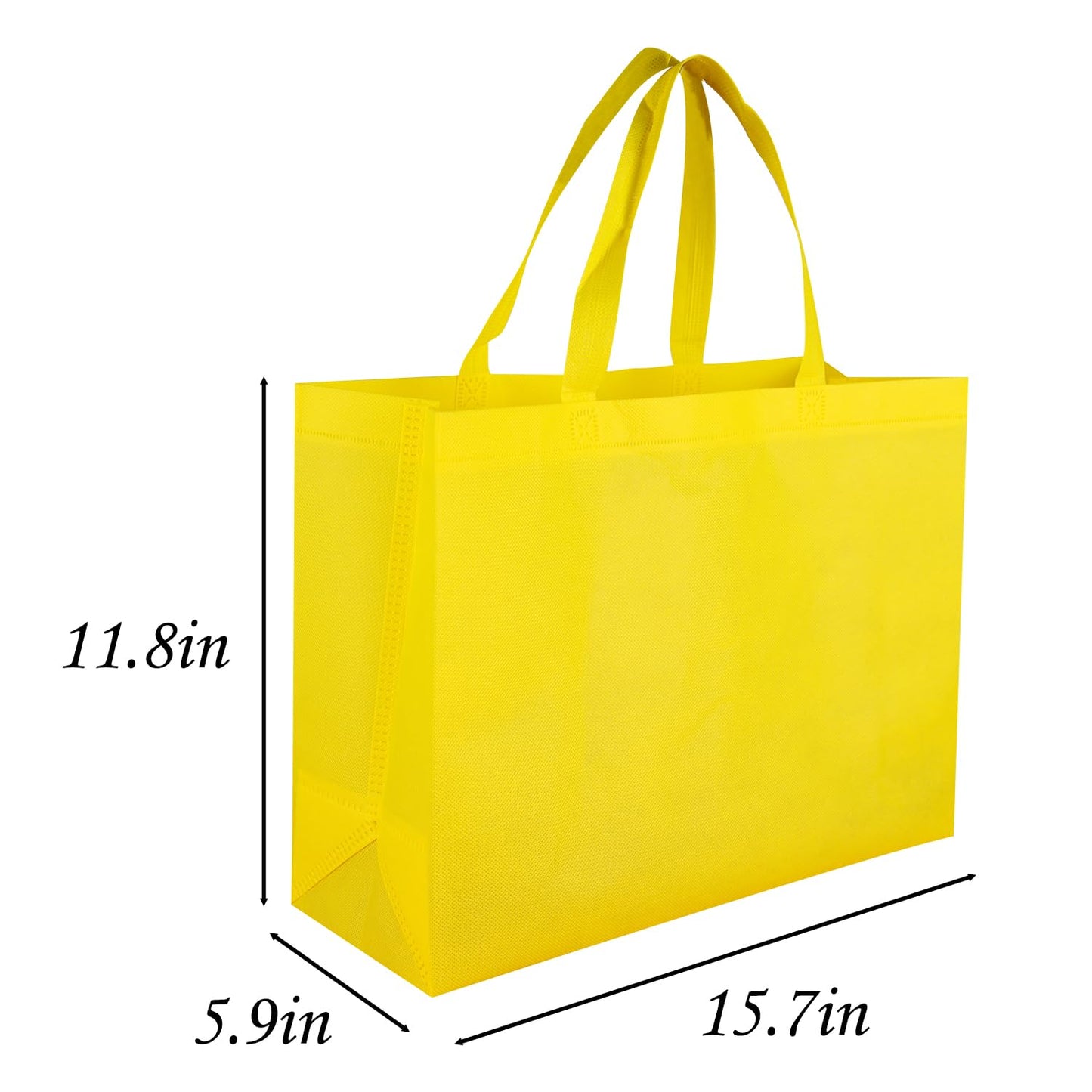 Optima Premium Large Gift Bags - 30pcs Reusable Non-Woven Treat Bags