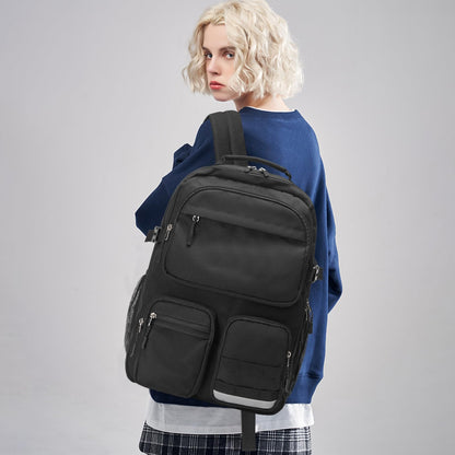 Optima Water-Resistant Backpack - Fits 15.6" Laptop, Durable Design