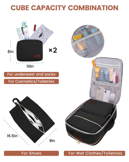 Optima Premium Travel Backpack - Large, Versatile Carry-On Essentials