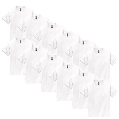 Optima Youth Ultra Cotton T-Shirt - Multipack, X-Small, White