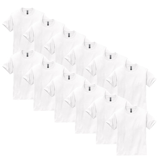 Optima Youth Ultra Cotton T-Shirt - Multipack, X-Small, White
