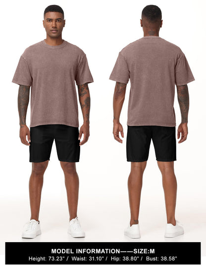 Optima Vintage Oversized Cotton T-Shirt - Unisex Casual Fit