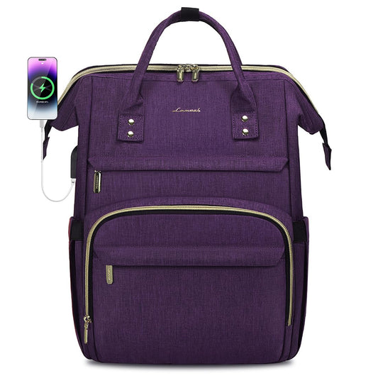 Optima Premium 15.6-Inch Waterproof Laptop Backpack for Women