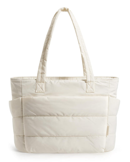 Optima Premium Lightweight Puffy Tote Bag - Versatile for Travel & Gym