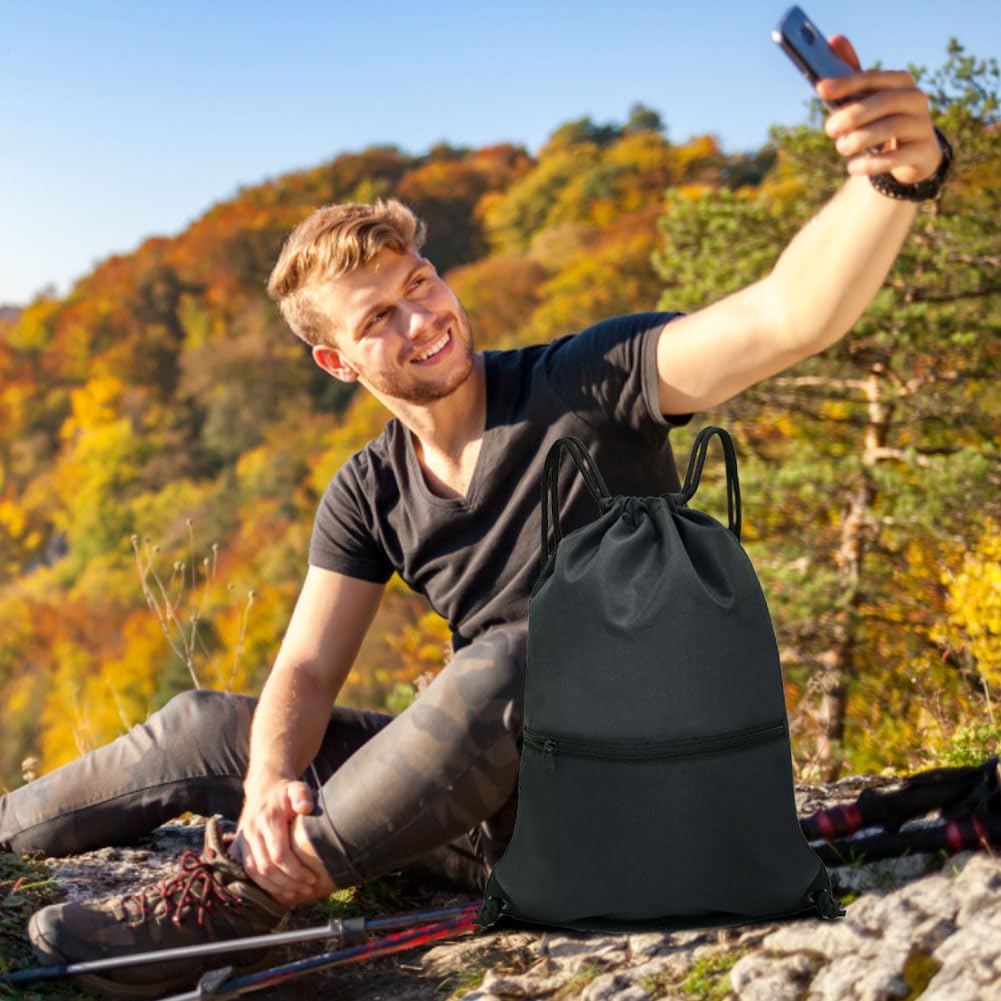 Optima Premium Drawstring Gym Backpack - Lightweight & Versatile