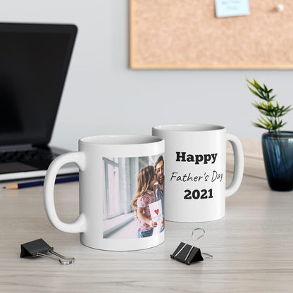 Optima Premium 11 Oz Custom Photo Mug - Personalized Dual-Sided Design