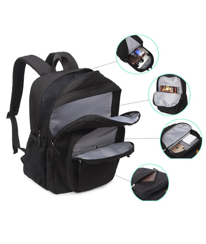 Optima Water-Resistant Women's Travel Backpack - Classic Design