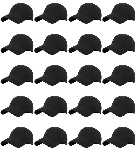 Optima Adjustable Blank Trucker Hat - 20-Pack for Sublimation