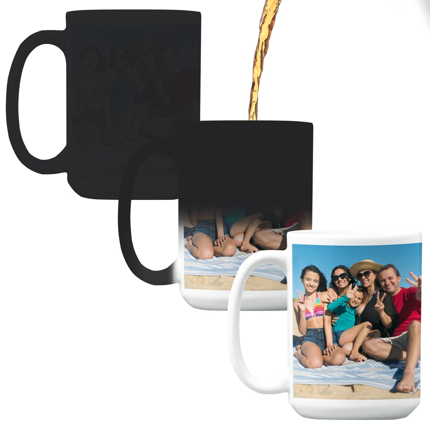 Optima Personalized Ceramic Coffee Mug - 15oz Customizable Gift