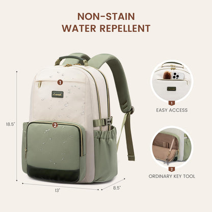 Optima Premium Laptop Backpack - 15.6 Inch, Stylish & Versatile